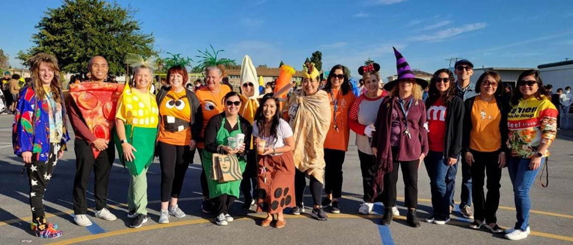 Our Teachers on Halloween!