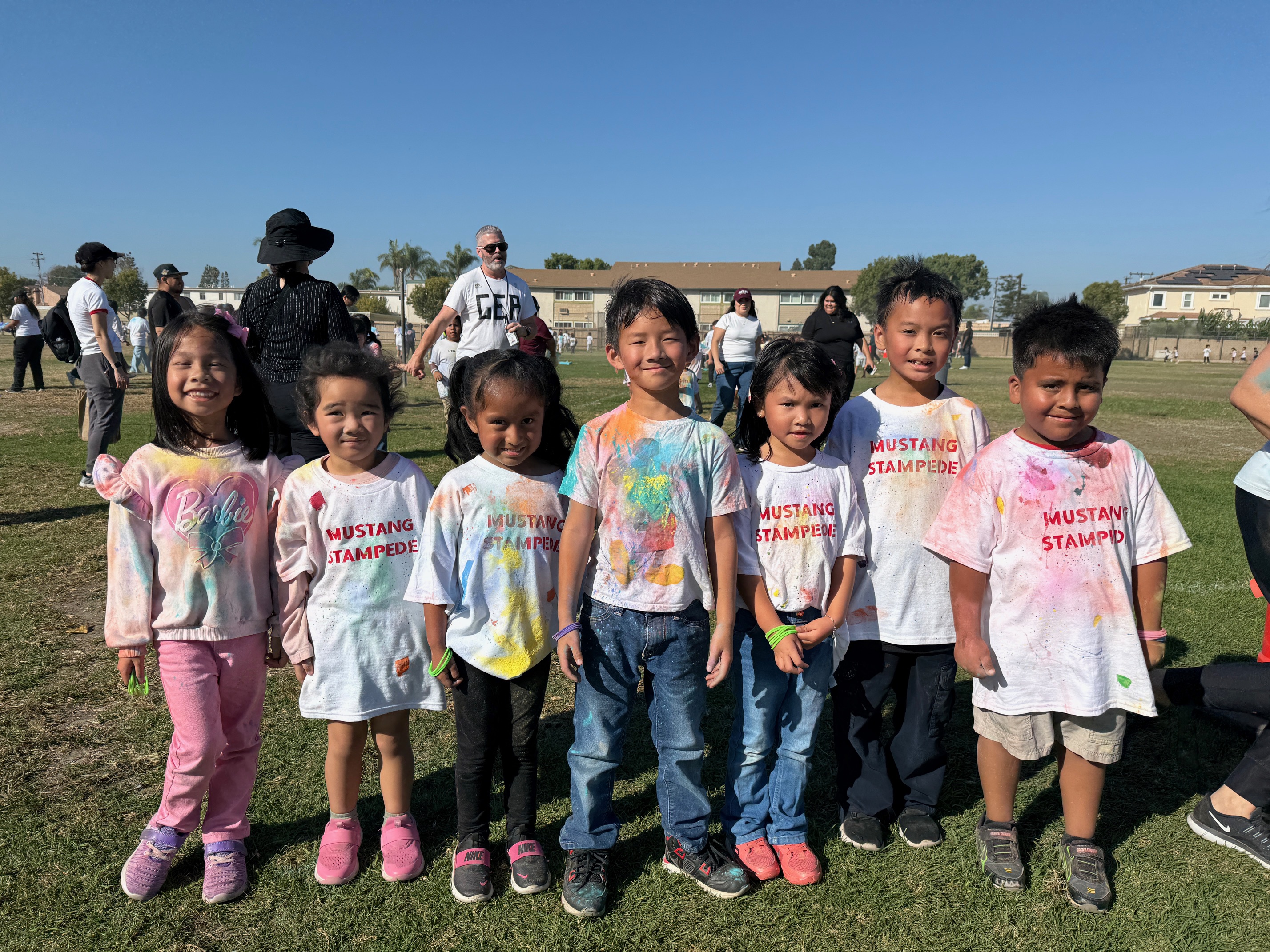 Mighty Mustangs during the Mustang Stampede 