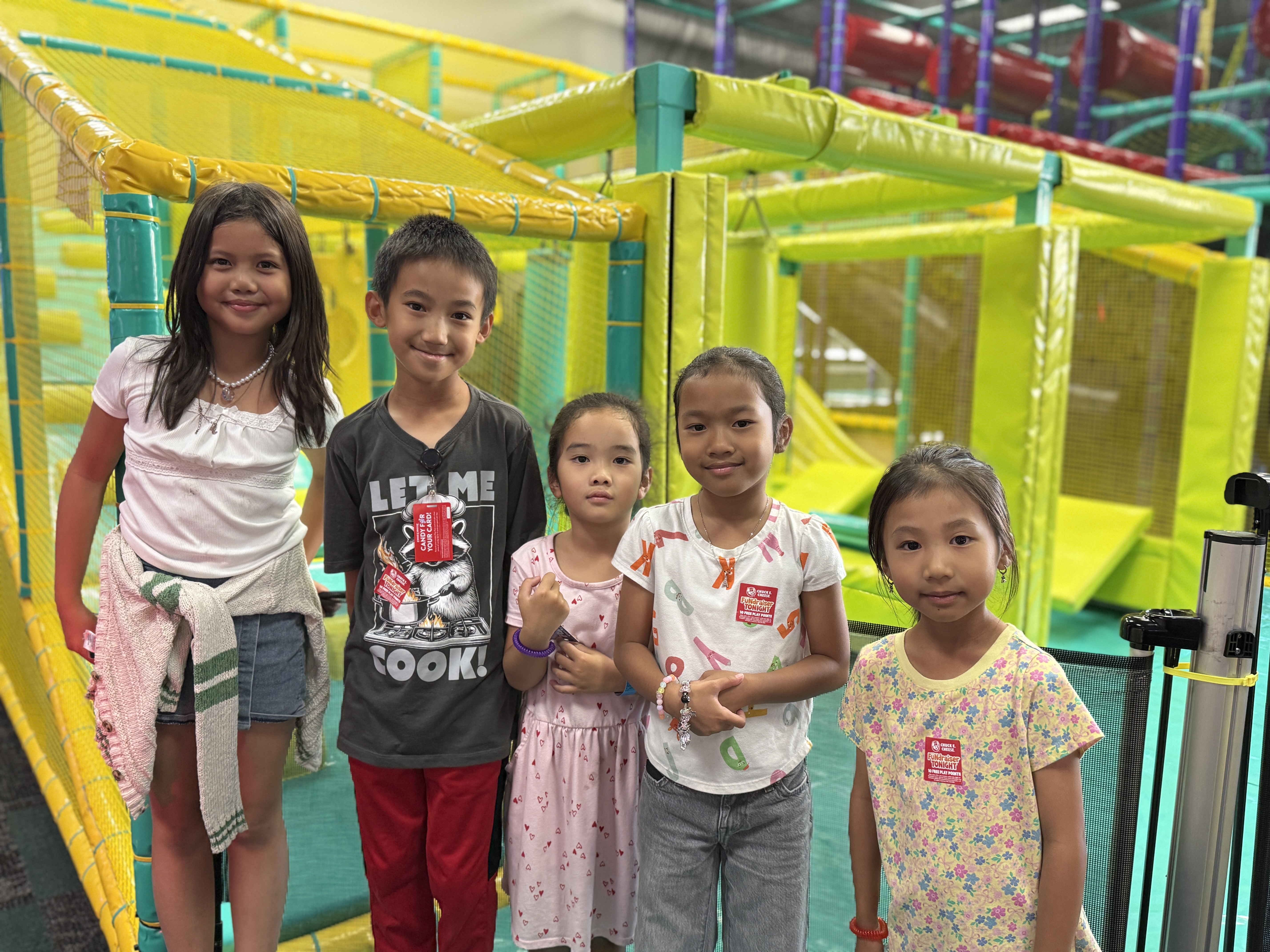 Our Scholars at Chuck E. Cheese 